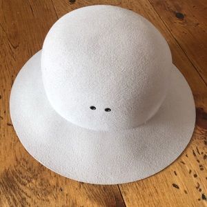 Tan Wool Felt Staring At Stars from Anthro Hat